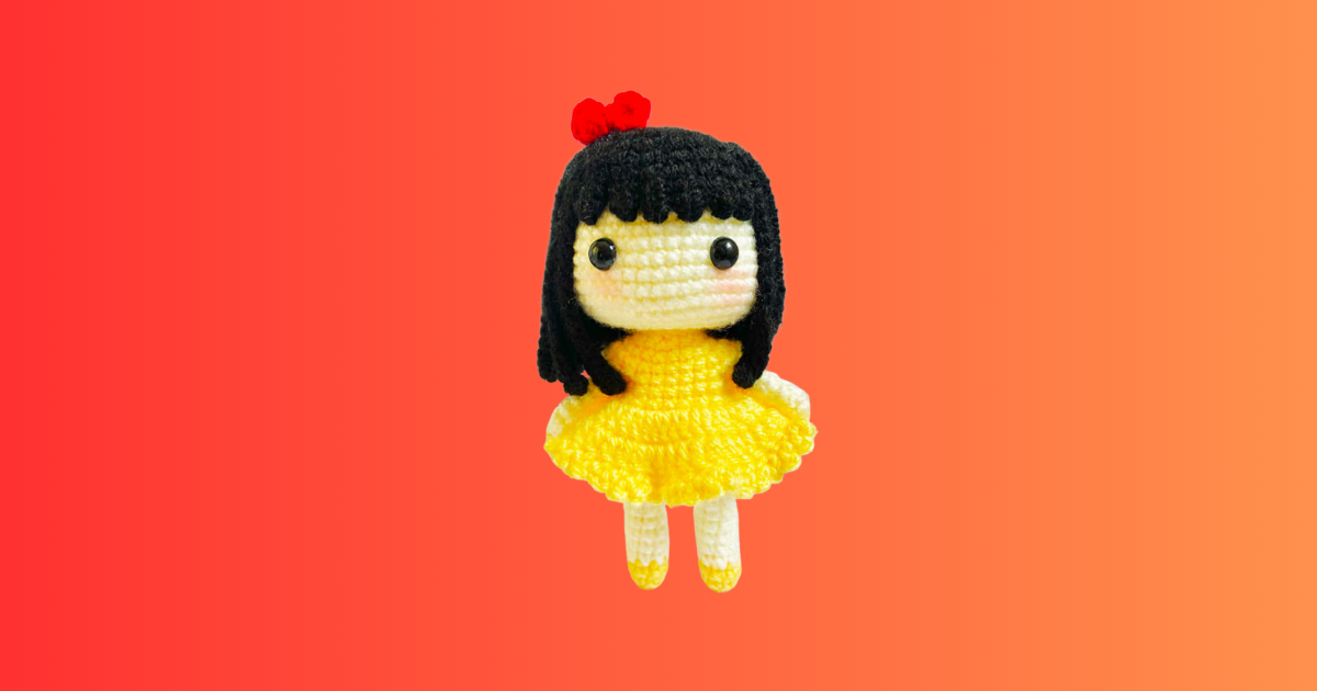 Boneca Amigurumi Receita de PDF Gratis
