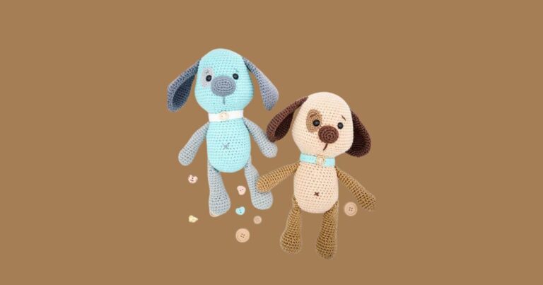 Colorido Cachorro Amigurumi Receitas Grátis