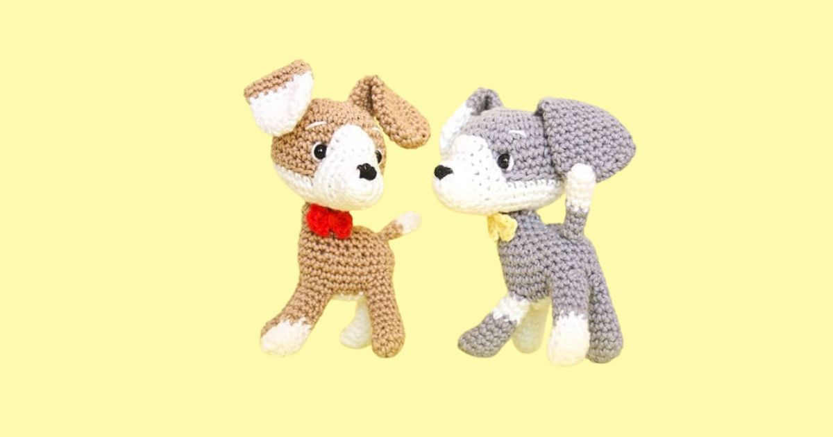 Luca Cachorro Amigurumi Receita Grátis