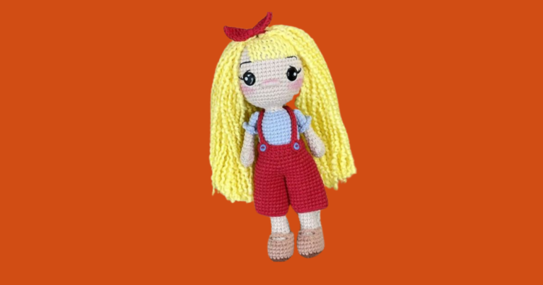 Receita Boneca de Crochê com o Fio New Perola