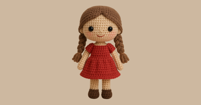 Receita de Amigurumi: Boneca de Crochê