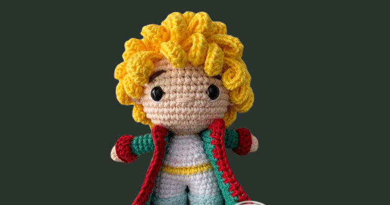 O Pequeno Príncipe Boneca Amigurumi Receita de Grátis