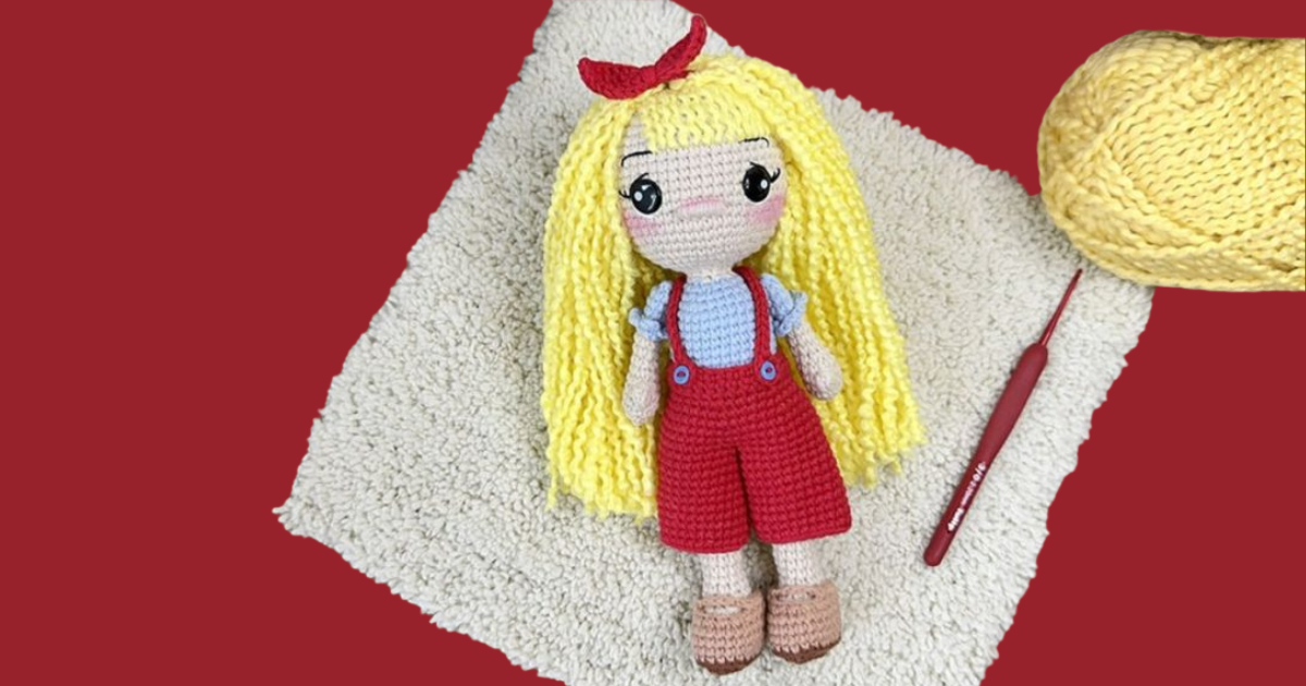 Receita Boneca de Crochê com o Fio New Perola
