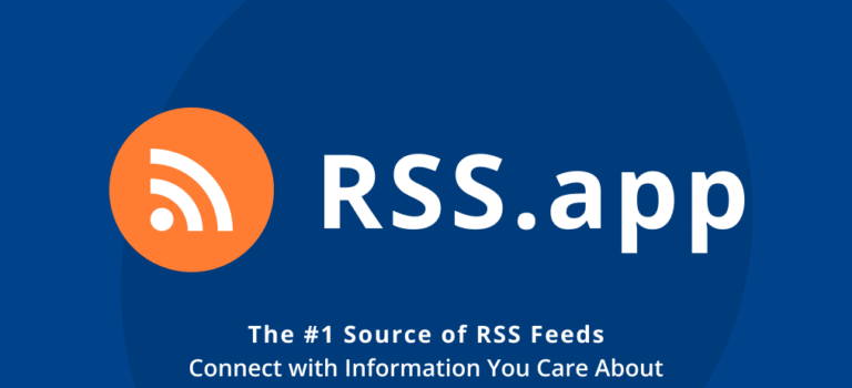 RSS.app oferece geração instantânea de feeds RSS a partir de qualquer URL