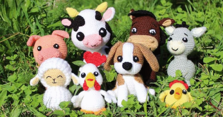 8 Padrões para fazer animais em crochê – Amigurumi Receita Grátis